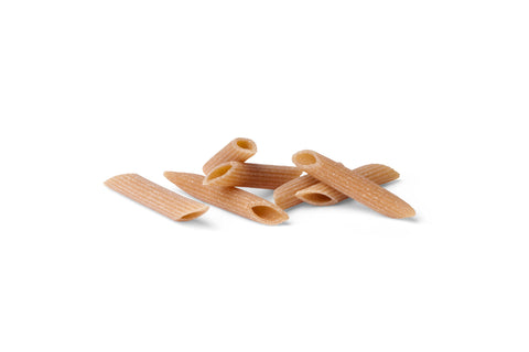 Penne rigate integrale biologiche di Il mio negozio, pasta di grano integrale e biologico, pronta per la preparazione di piatti italiani