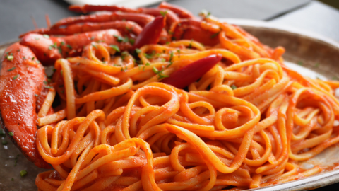 Linguine Zaccagni con sugo all'Astice