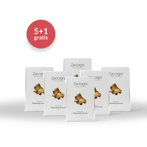 5 + 1 Gratis "Pappardelle all'uovo"