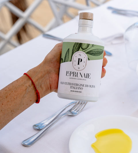 Olio Extra Vergine di Oliva Biologico "Le Prunaie" 500 ml 2025/26